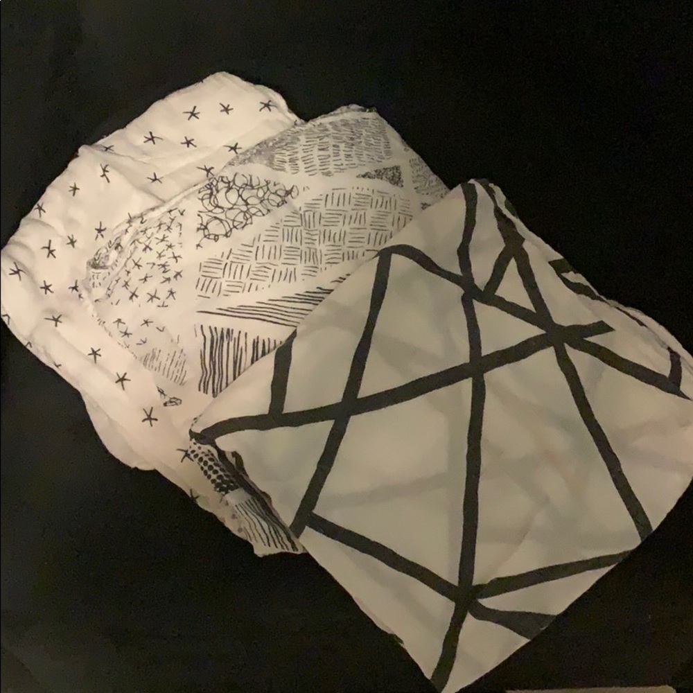 Aden + Anais set of 3 blankets